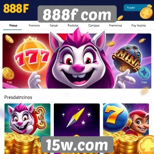 Exploração das ofertas de jogos do site 888f com